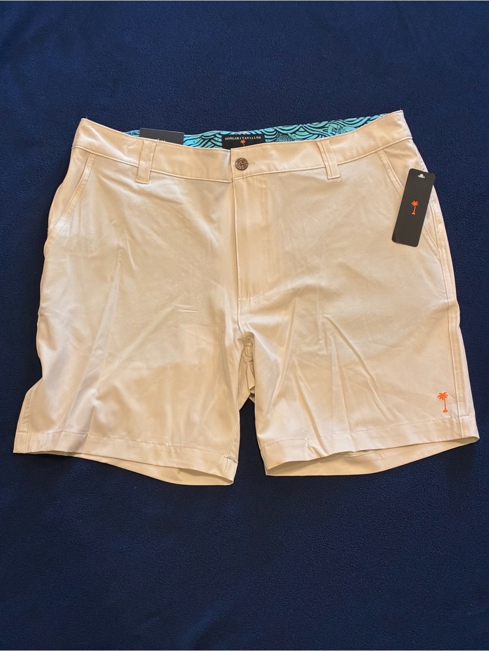 Margaritaville Men’s 4-Way Stretch Quick Dry Hybrid Shorts 34W 7L